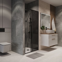 Niagara Душевая дверь в нишу Nova 90x195 NG-85-9TB – фотография-5